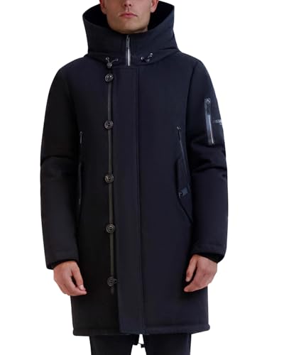 Amazon.com: KARL LAGERFELD Paris Men's Outerwear Parka, Black